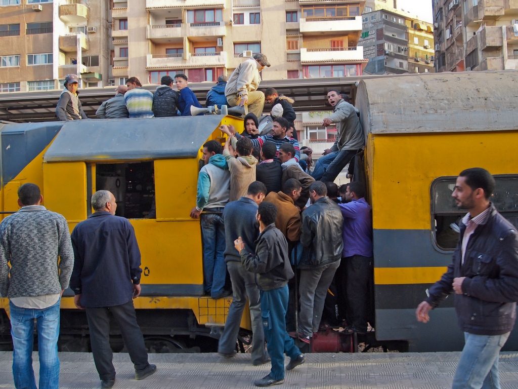 القطارات في مصر