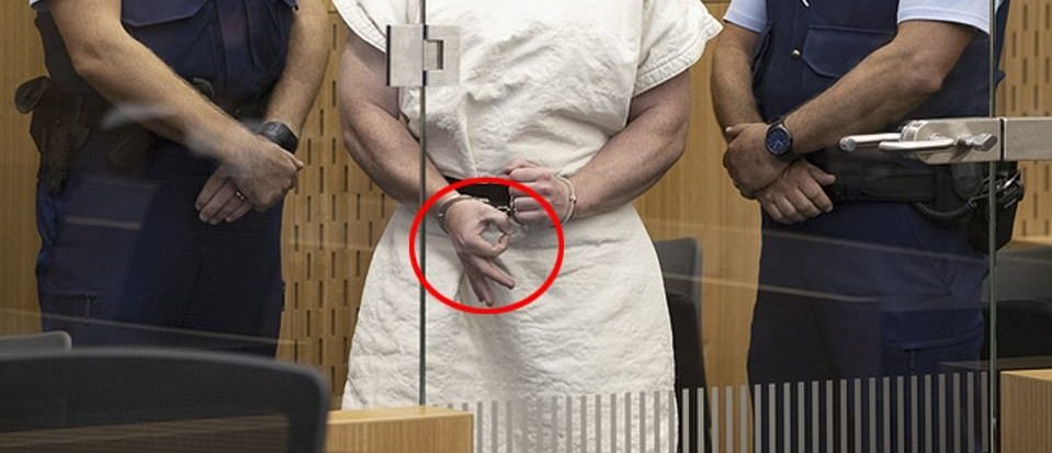 معنى الإشارة إرهابي نيوزيلندا