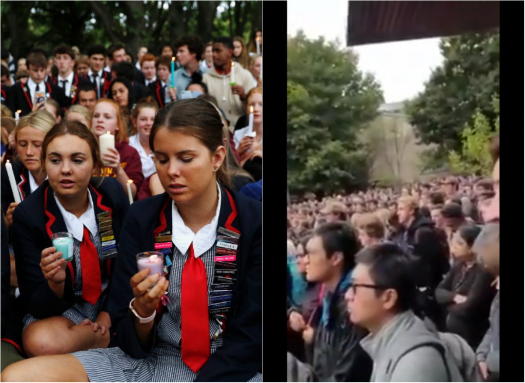 تضامن النيوزلنديين مع ضحايا مجزرة المسجدين