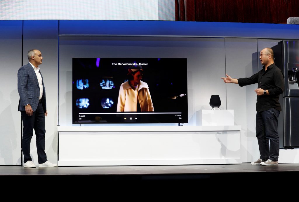 شركة سامسونغ تلفزيون لا سلكي