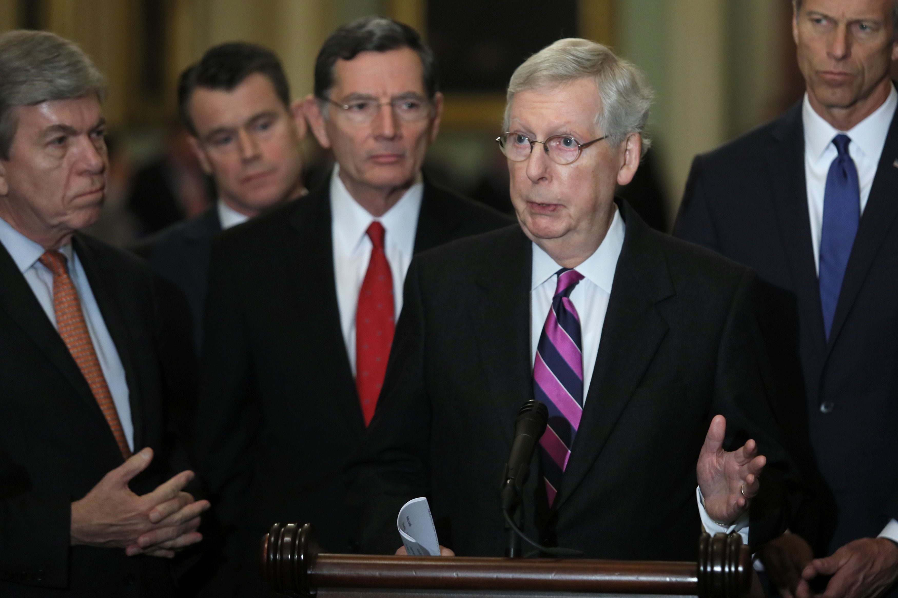 الجمهوريون في مجلس الشيوخ يتصدّون لمحاولات الديمقراطيين الاطلاع على تقرير مولر