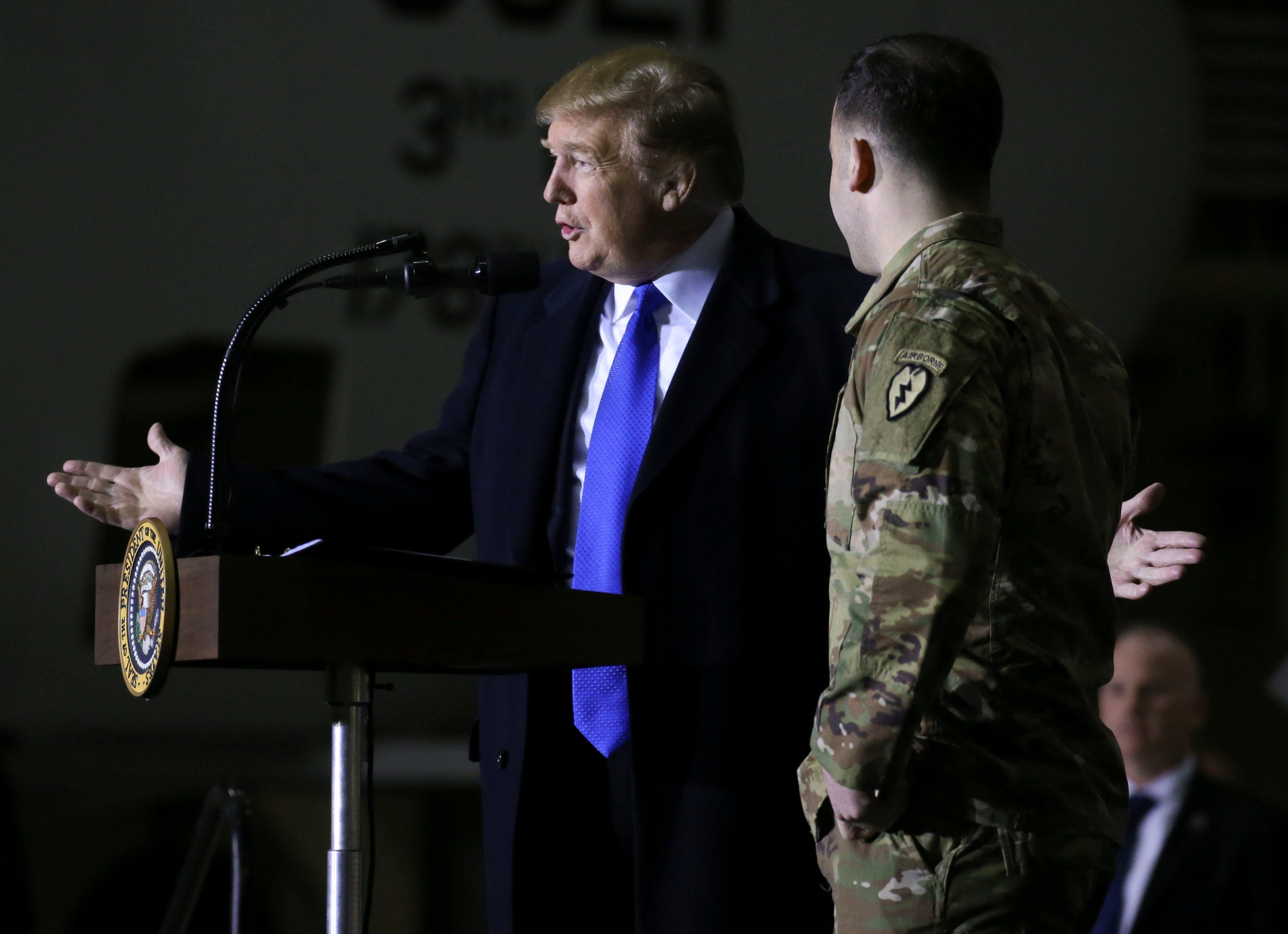 دونالد ترامب داعش في سوريا