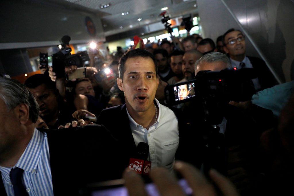 رئيس البرلمان خوان غوايدو