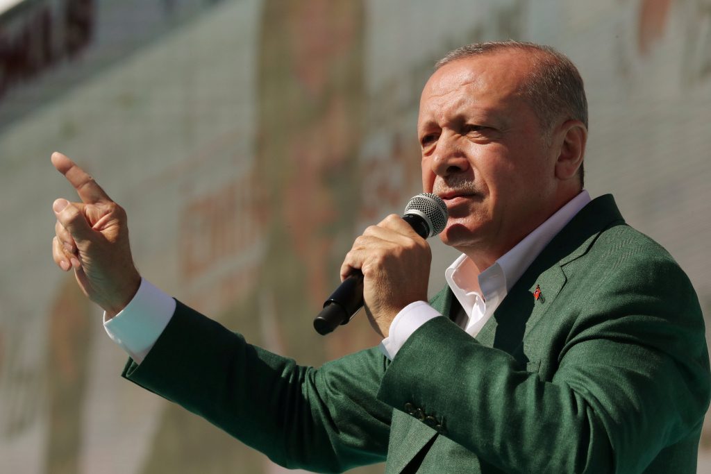 الرئيس التركي رجب طيب أردوغان