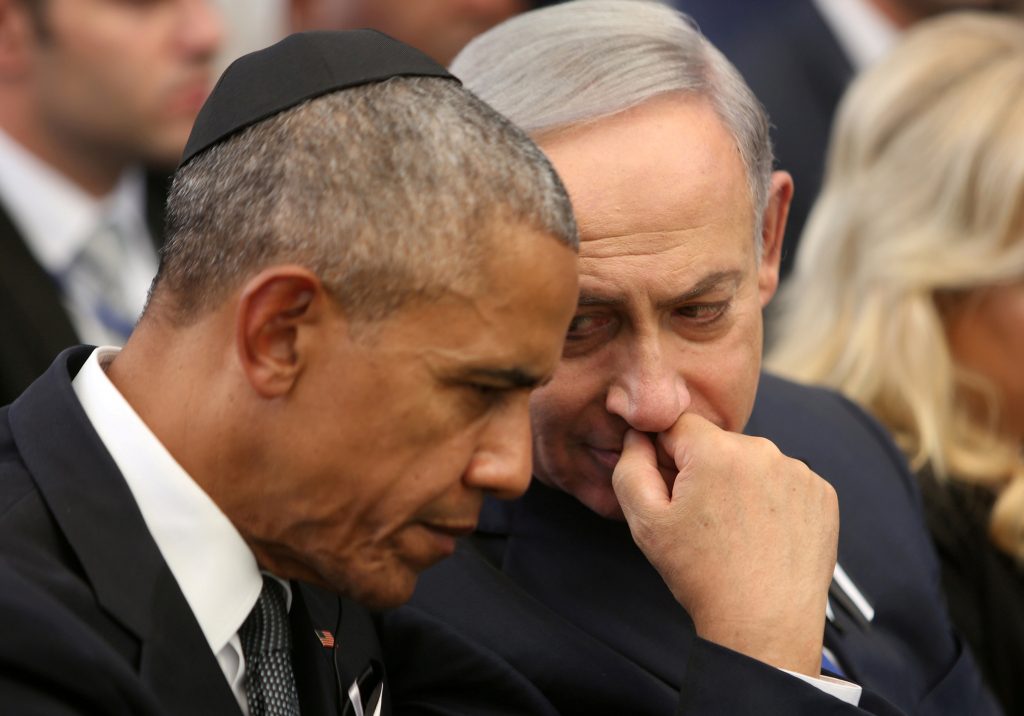 نشر نتنياهو تسجيل فيديو على فيسبوك وتويتر وإنستغرام يجسد علاقته الفاترة بسلف ترامب، وذلك سعياً لجذب الأصوات