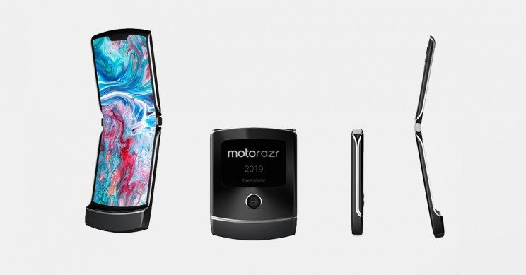 تصوُّر لما سيكون عليه هاتف Razr من موتورولا