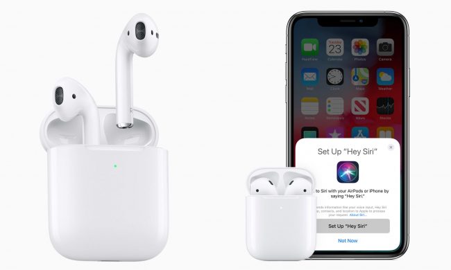 مفاجأة من أبل في الجيل الثاني من سماعاتها اللاسلكية AirPods