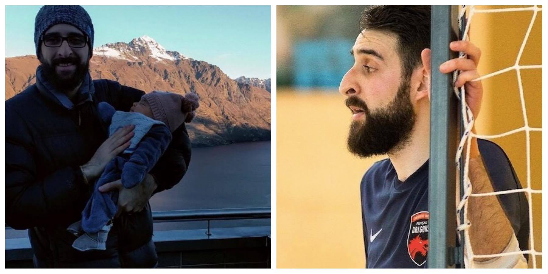 ضحية هجوم كرايستشرش عطا عليان يوحّد اللاعبين في كرة الصالات