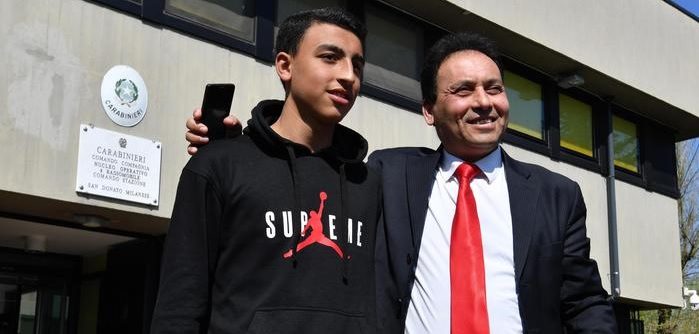 الطفل المصري رامي شحاته إيطاليا