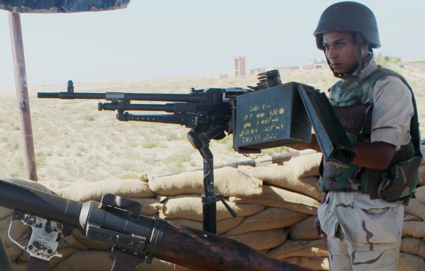 الجيش المصري في سيناء/middle east eye