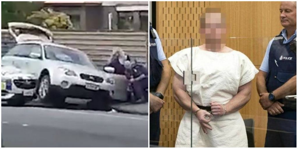 توقيف ارهابي نيوزيلاندا