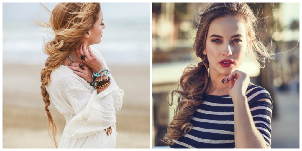 تسريحات شعر بسيطة