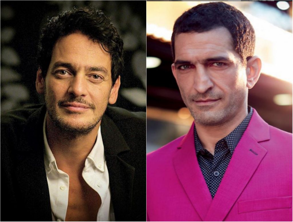 الفنانان المصريان عمرو واكد وخالد أبو النجا