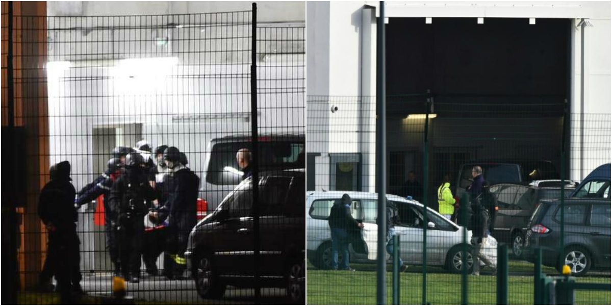 مقتل زوجة سجين طعن أفراد امن فرنسا