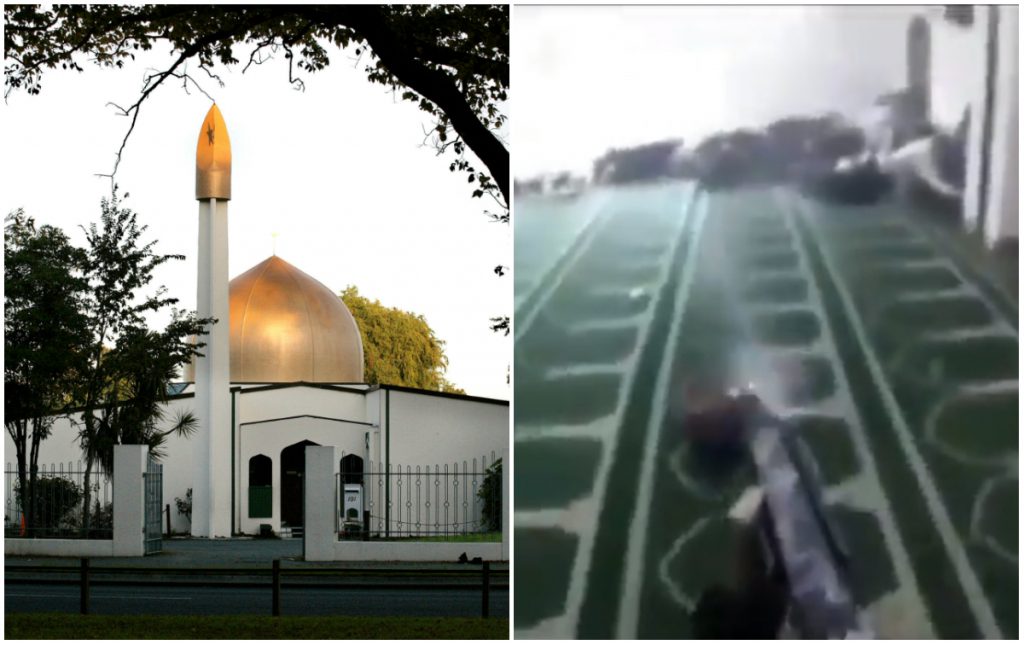 الهجوم على مسجد في نيوزيلندا