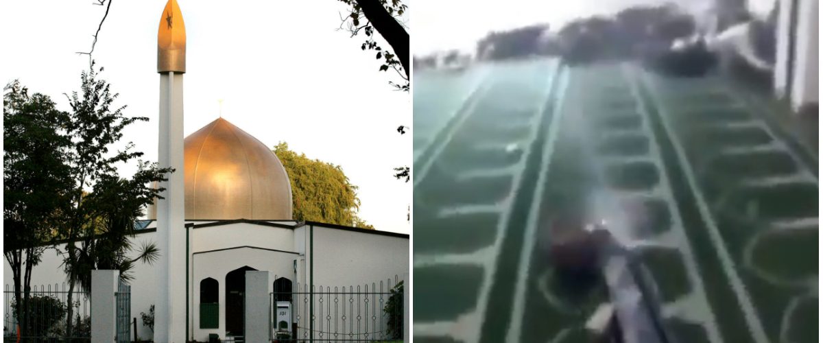 الهجوم على مسجد في نيوزيلندا