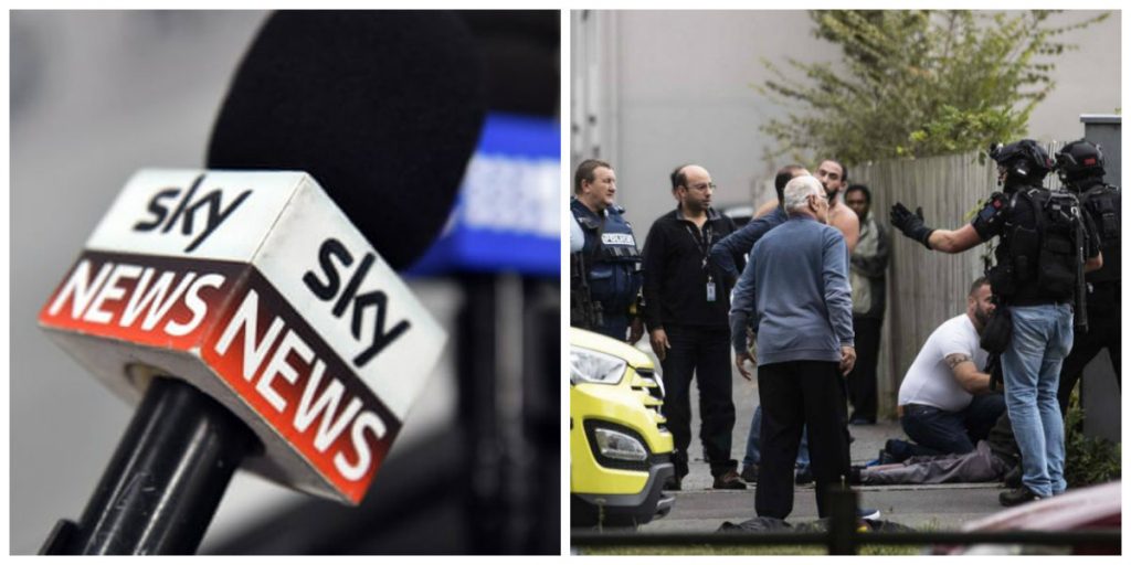 «سكاي» نيوزيلندا توقف بث «سكاي نيوز» أستراليا بسبب فيديو الهجوم