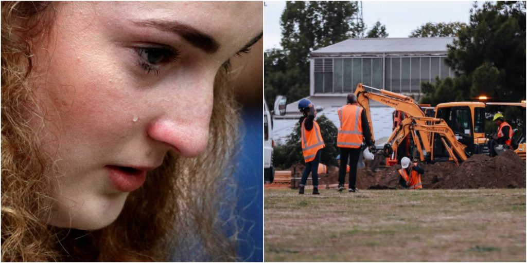 دفن ضحايا نيوزلاندا