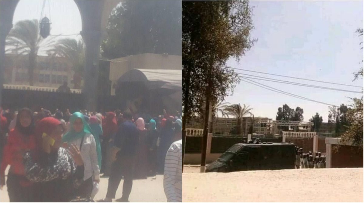 تظاهرات لطالبات أزهر أسيوط بعد اختفاء زميلتهن في ظروف غامضة