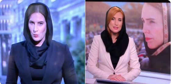 مذيعات التلفزيون النيوزيلندي يرتدين الحجاب ويتحدثن العربية