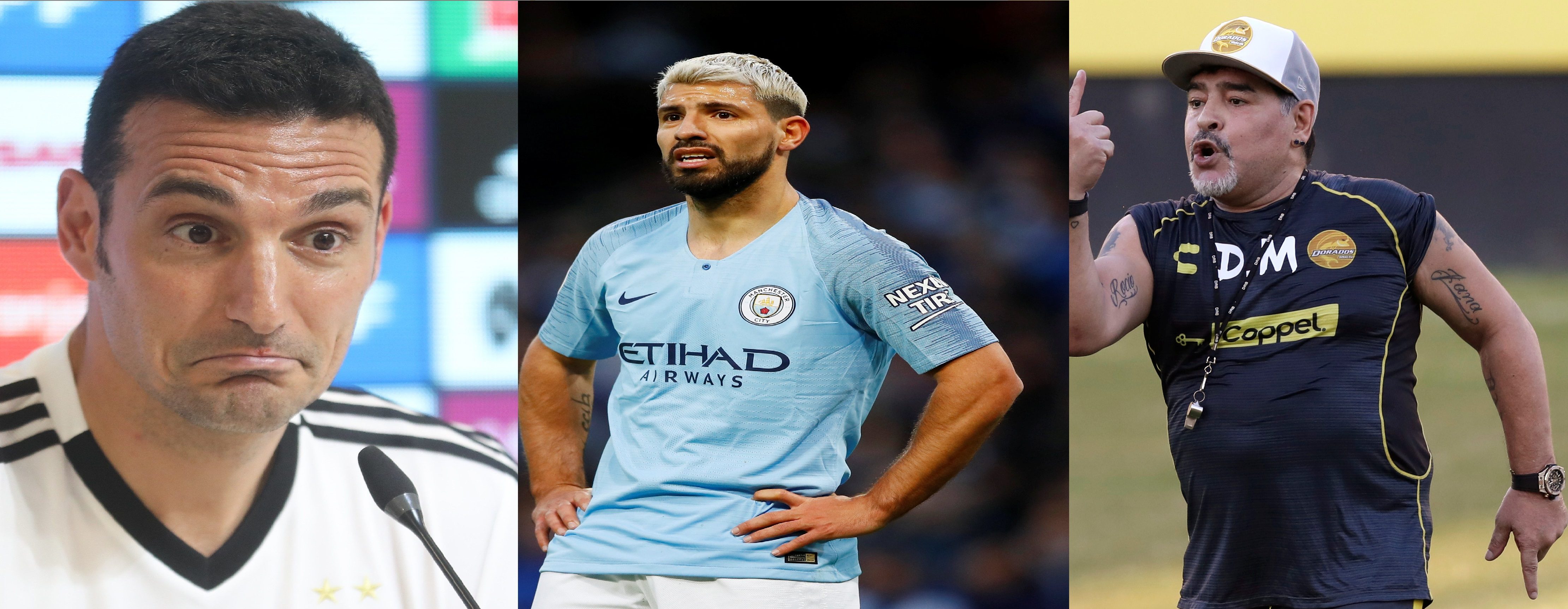 لم يكن ليضمه لفريقه المكسيكي.. مارادونا يهاجم «الفتى سكالوني» دفاعاً عن صهره السابق