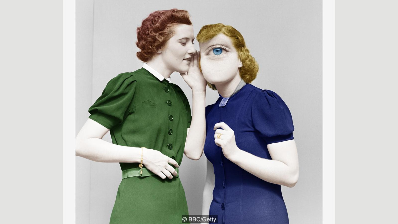 كان المتحدثون باللغة الإنجليزية أفضل في الحديث عن الأشكال والألوان/ بي بي سي