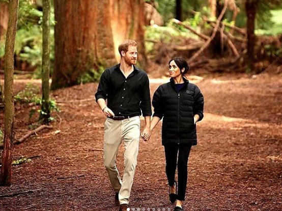 الأمير هاري وزوجته ميغان ماركل