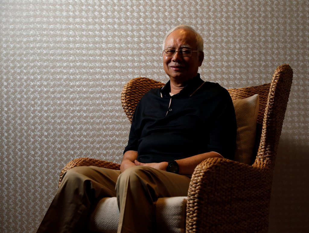 رئيس وزراء ماليزيا السابق نجيب عبد الرزاق