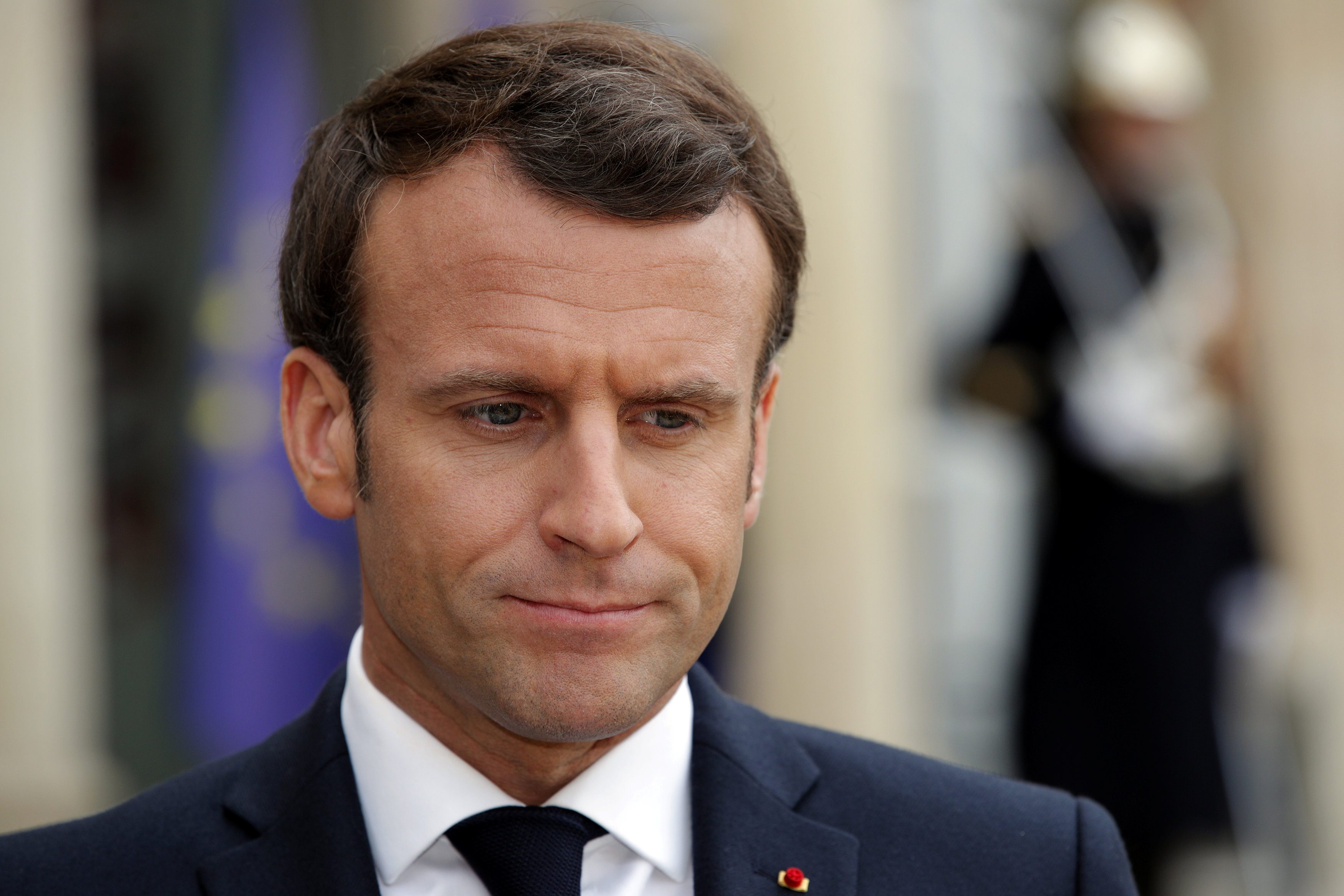 الرئيس الفرنسي إيمانويل ماكرون
