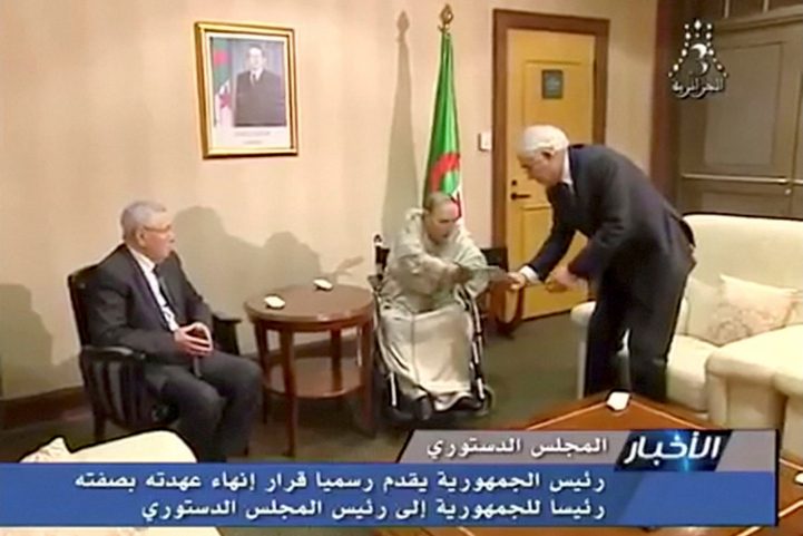 بوتفليقة يقدم استقالته للمجلس الدستوري/ رويترز