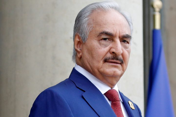 ترامب أشاد بدور خليفة حفتر المزعوم في محاربة 