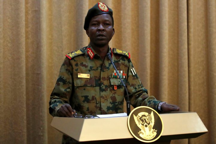 المتحدث باسم المجلس العسكري الانتقالي بالسودان، شمس الدين كباشي/ رويترز