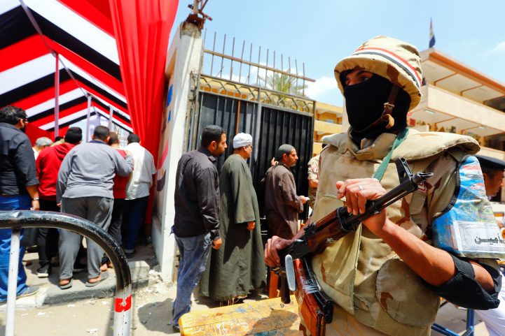   الاستفتاء على التعديلات الدستورية في مصر/ رويترز