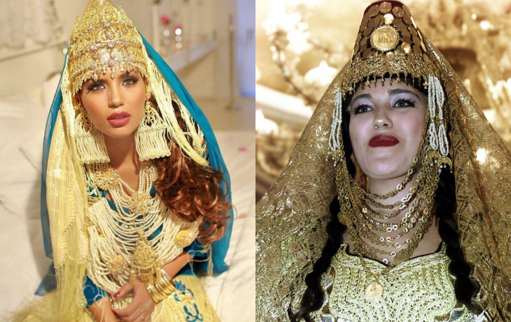 الشدة التلمسانية فستان العروس في الجزائر