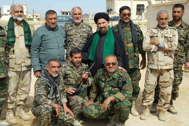 قوات من الحرس الثوري الإيراني في سوريا/ مواقع تواصل