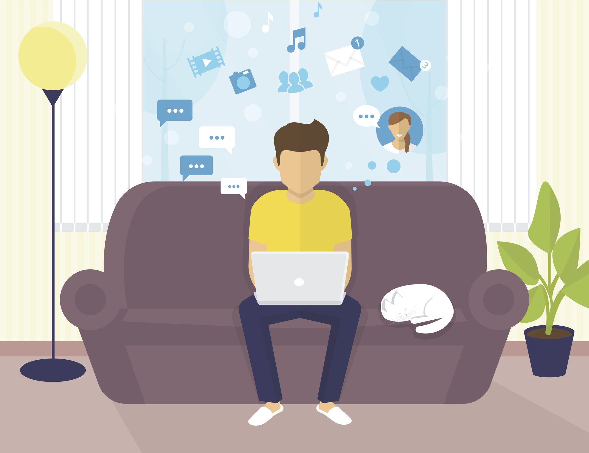 أحيانا تكون كثرة الرسائل مزعجة