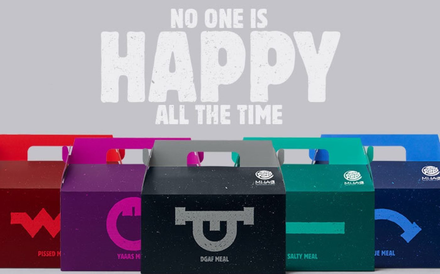 برغر كينغ تسخر من Happy Meal الخاصة بماكدونالدز بـ«وجبات واقعية»