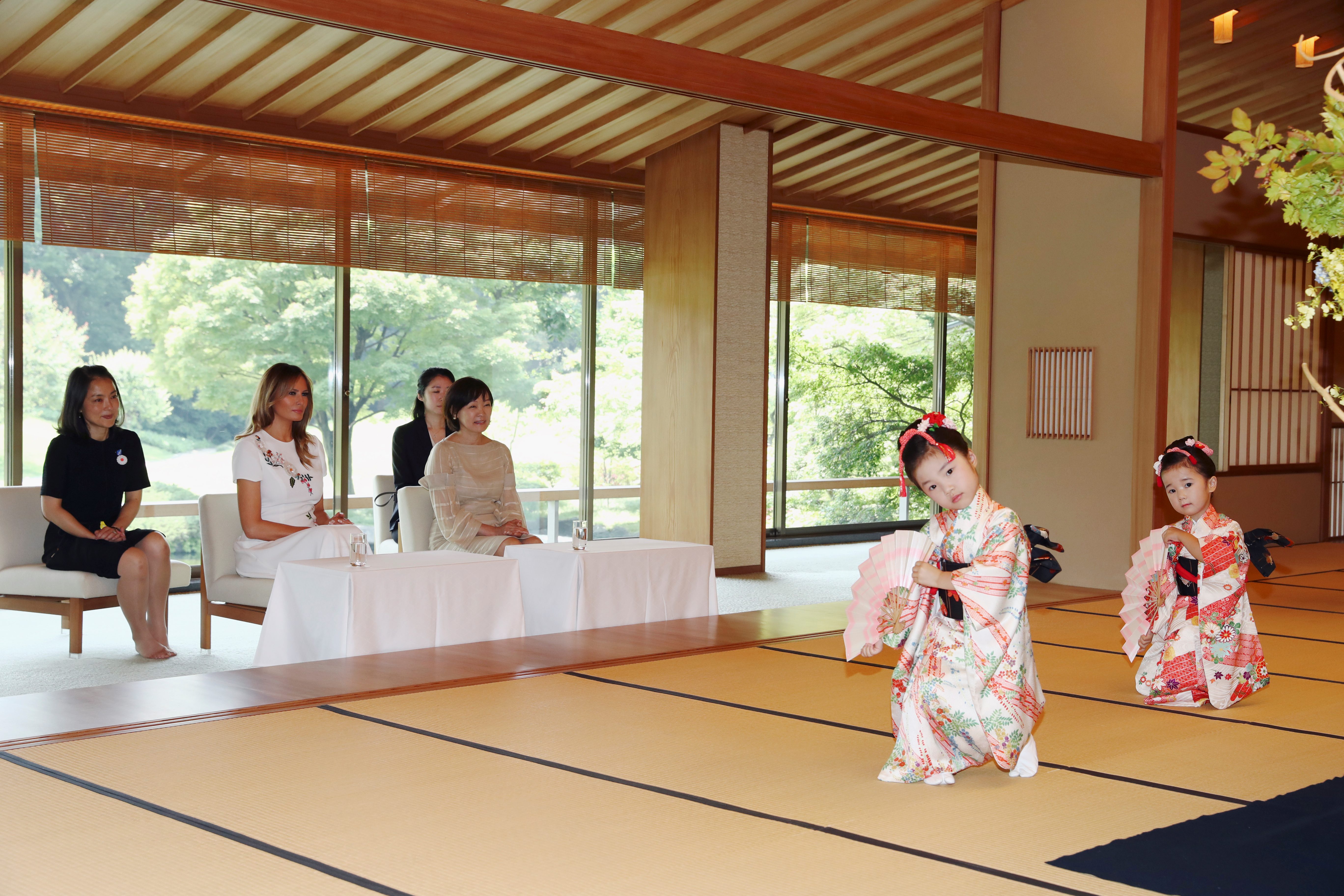 اليابان ترامب ميلانيا اليابان