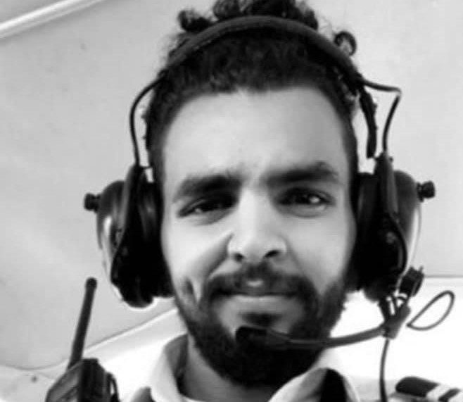 الطيار السعودي عبدالله الشريف المفقود في الفلبين/ مواقع التواصل