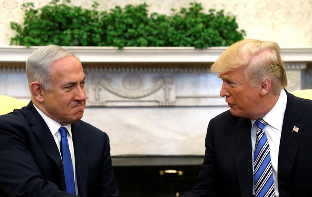 دونالد ترامب بنيامين نتنياهو