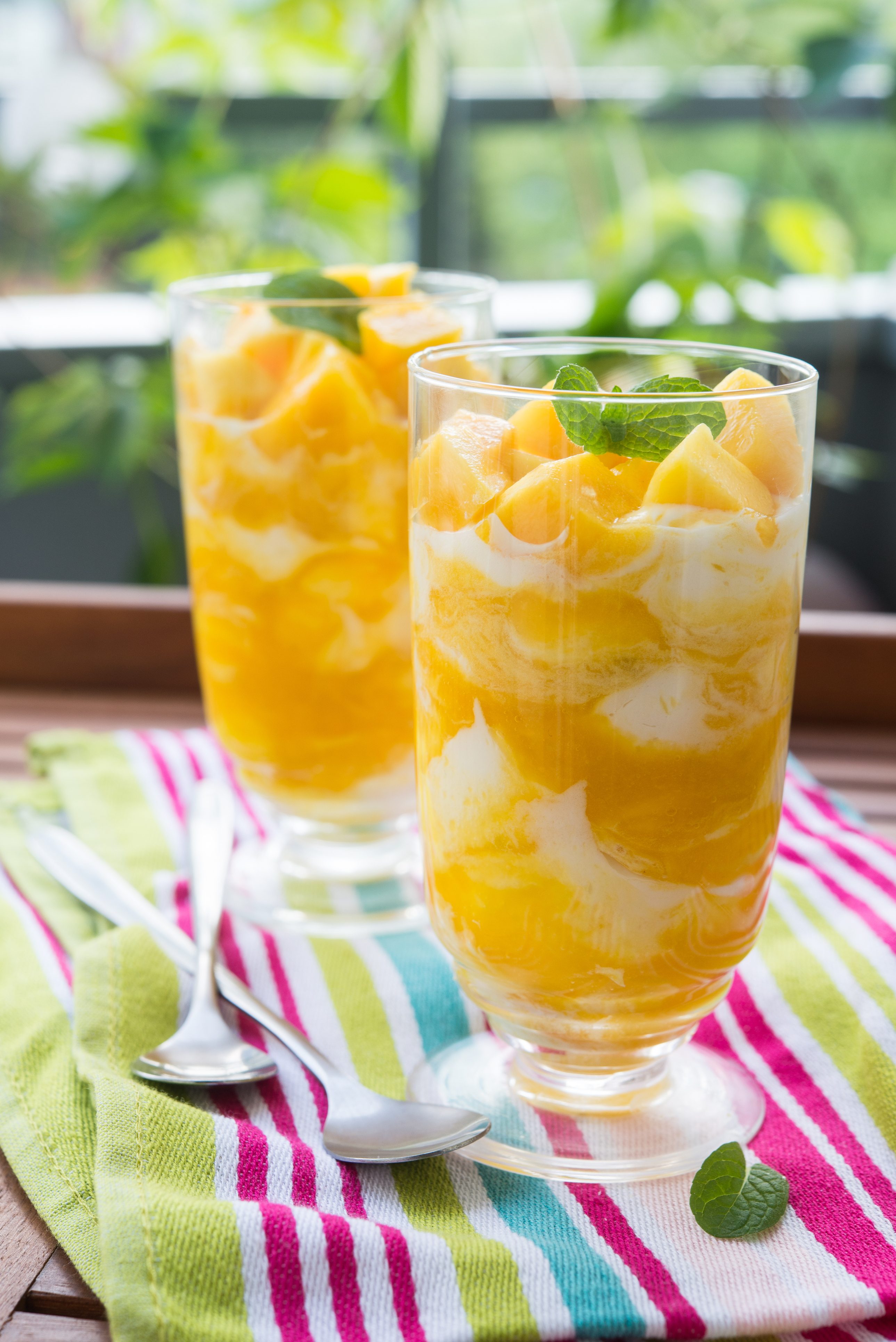 عصير المانجو والليمون