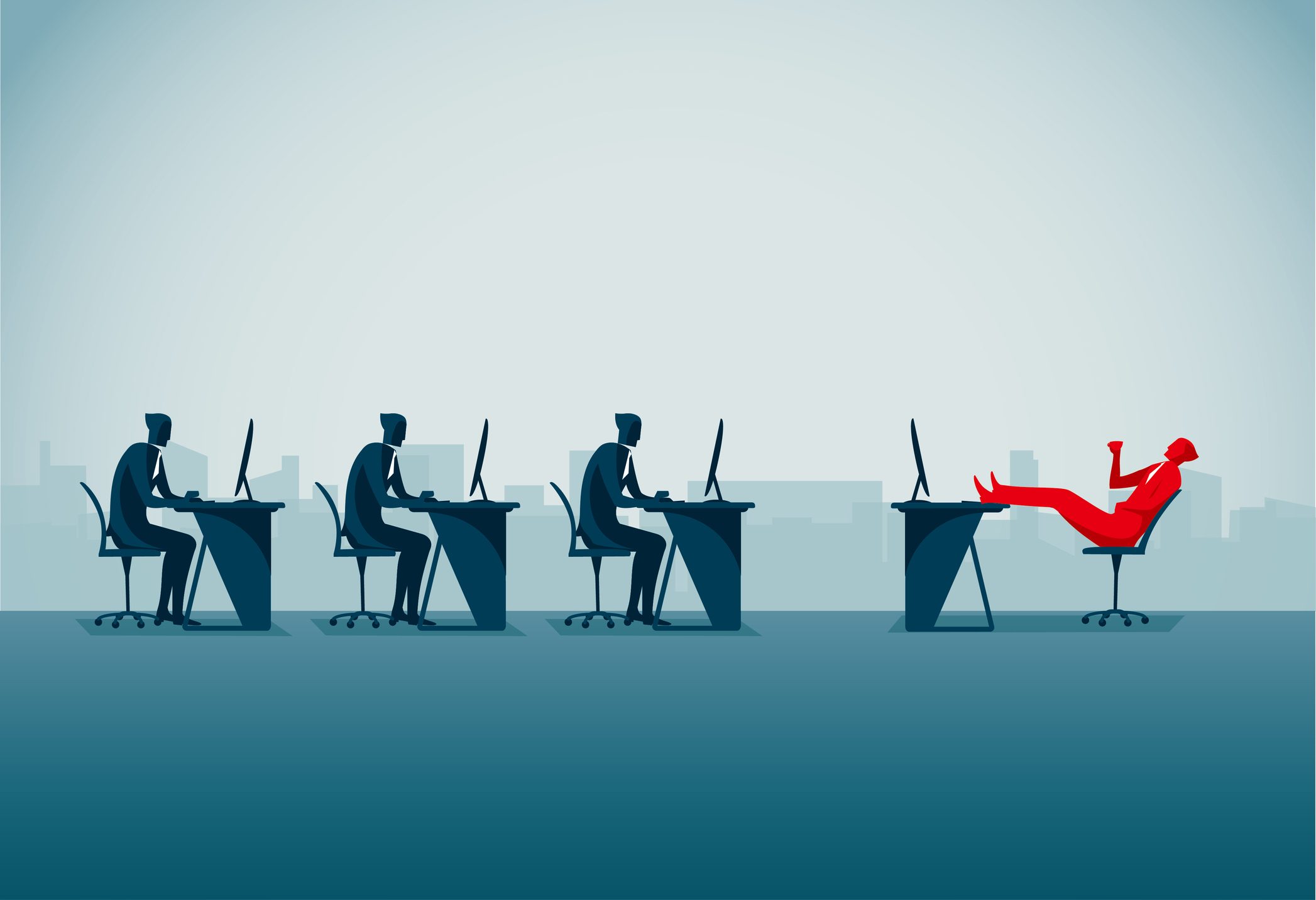 لماذا ينجح الكثير من الرجال غير الأكفاء في الوصول إلى مناصب قيادية؟