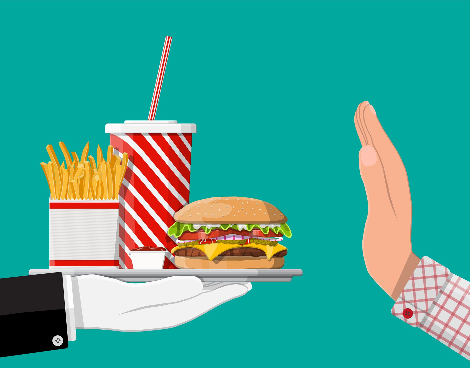 تنوي الابتعاد عن الوجبات السريعة.. حسناً تفكر، ولكن احذر من أعراض الانسحاب!