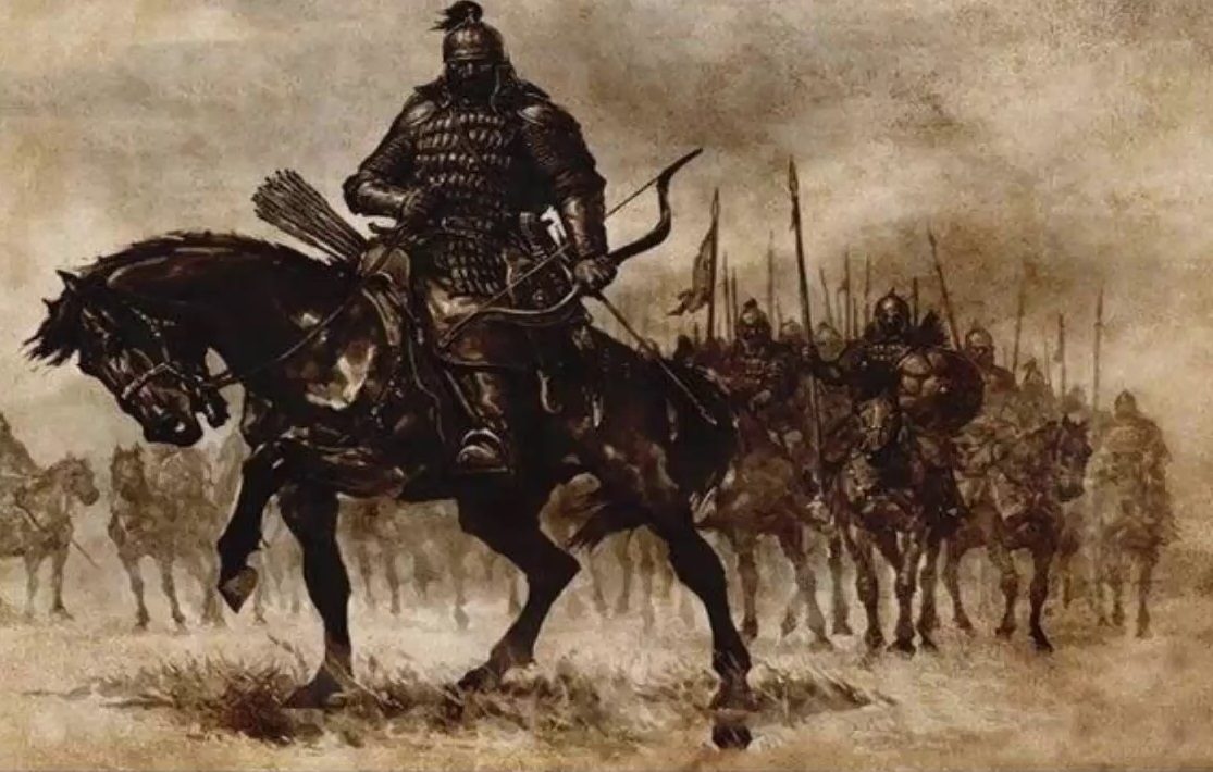 صورة متخيلة ليوسف بن تاشفين في معركة الزلاقة