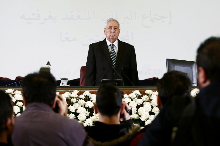 الرئيس الجزائري المؤقت عبد القادر بن صالح - رويترز