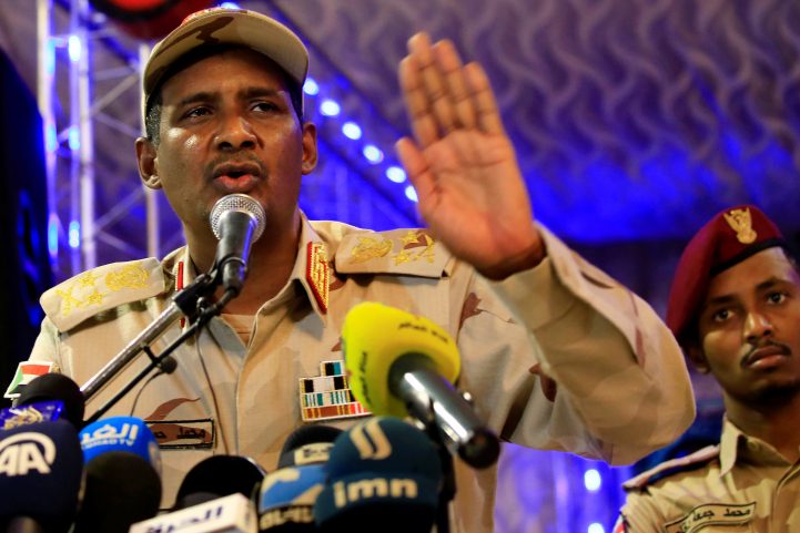الفريق أول محمد حمدان دقلو، المعروف باسم 
