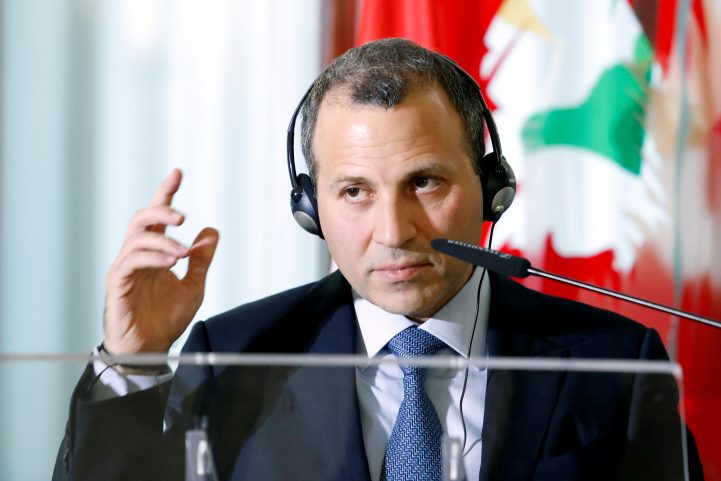 وزير الخارجية اللبناني جبران باسيل - رويترز
