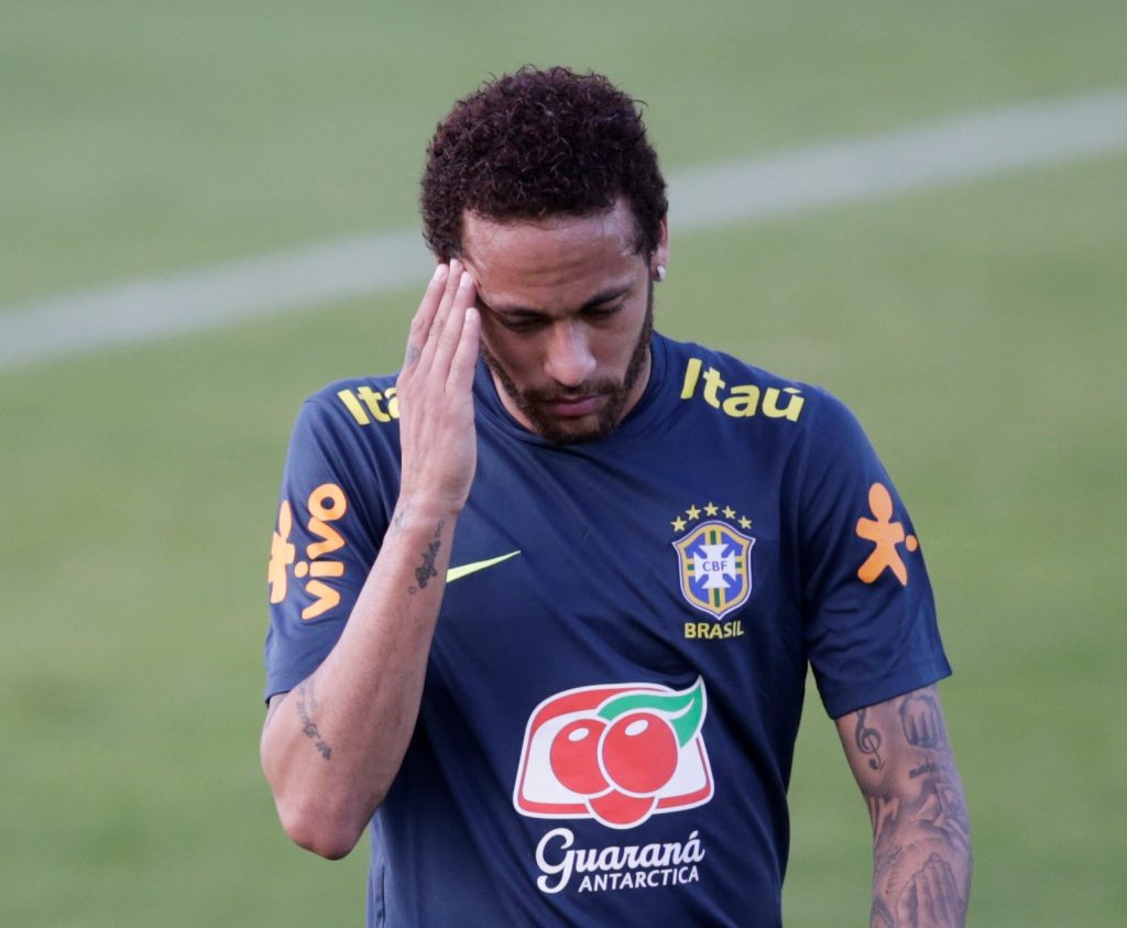 اللاعب نيمار/ رويترز