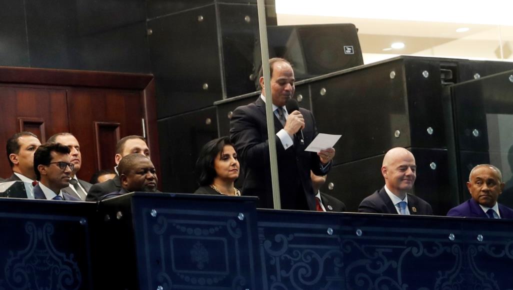 لعثمة في الحديث وكلماتٌ متقطعة، لماذا تحدث السيسي بهذه الطريقة في افتتاح كأس الأمم الإفريقية؟