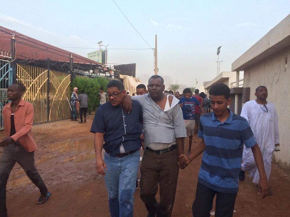 إصابة القيادي في قوى الحرية والتغيير